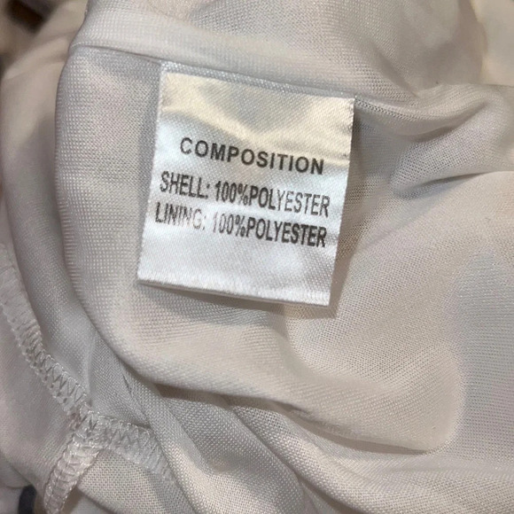 New with tag Striped jumpsuit with ruffle details short sleeve jumpsuit - Picture 12 of 14